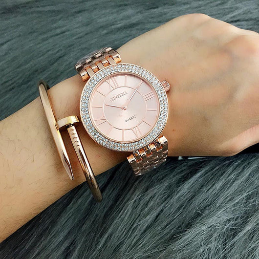 Reloj de Diseño Romano Elegante con Cristal de Lujo - Image 14