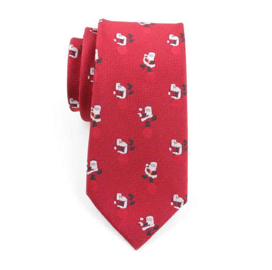 Corbata Navideña de Poliéster y Seda para Hombre - Image 5