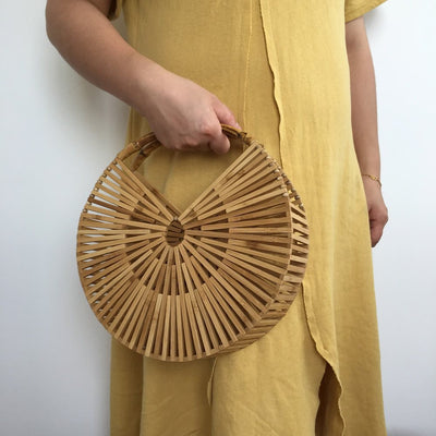 Bolsa de Ratán y Bambú para Mujer - Image 5