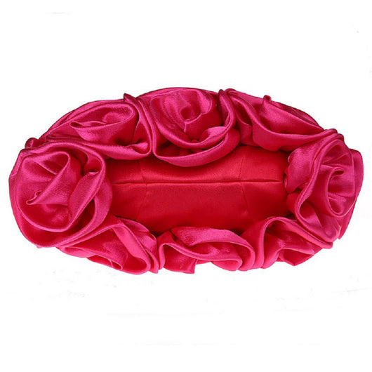 Bolso de Noche Beaded Rose - Elegancia Floral para Eventos Especiales - Image 3