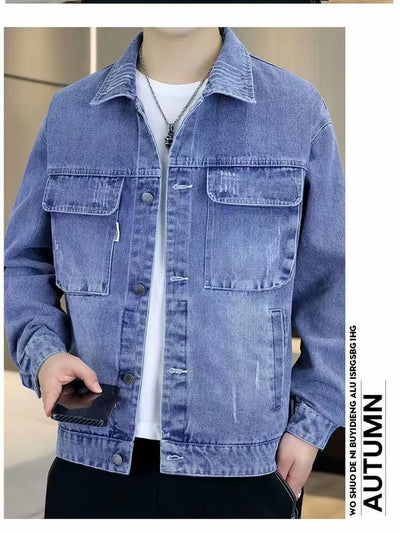 Chaqueta Vaquera Hombre Relajada y Moderna - Image 10