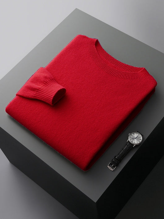 Suéter Interior Básico Cuello Redondo para Hombre Adulto Mayor - Image 37