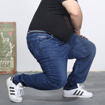 Pantalones Vaqueros Oversize de Talle Extra Grande para Hombre