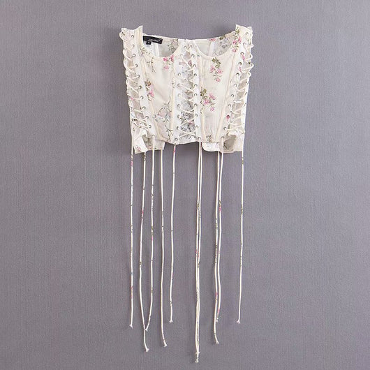 Vestido con Volantes y Cintura Definida - Image 6