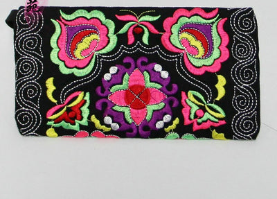 Cartera Étnica Artesanal Bordada - Bolso Vintage Tejido a Mano - Image 4