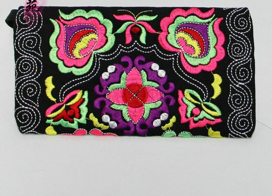 Cartera Étnica Artesanal Bordada - Bolso Vintage Tejido a Mano - Image 4