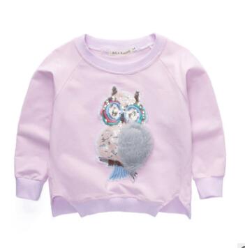Camiseta Infantil Dreamdoll Primavera - Búho 3D con Lentejuelas - Image 4