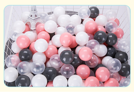 Piscina de Pelotas Blandas Transparentes - Juego Educativo Ecológico para Niños - Image 11