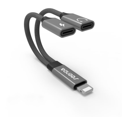 Divisor Adaptador de Auriculares con Puerto de Datos - Image 4