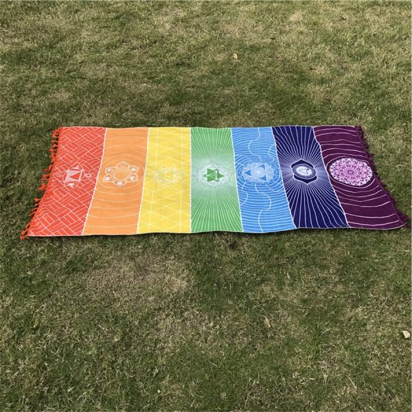 Manta de Algodón Mandala Premium