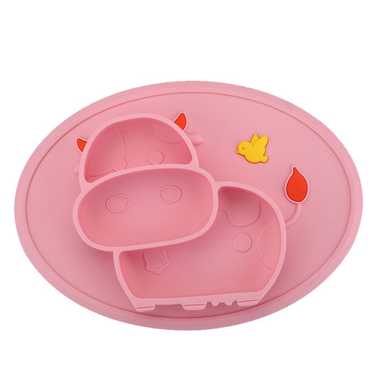 Bandeja de Silicona Compartimentada para Niños