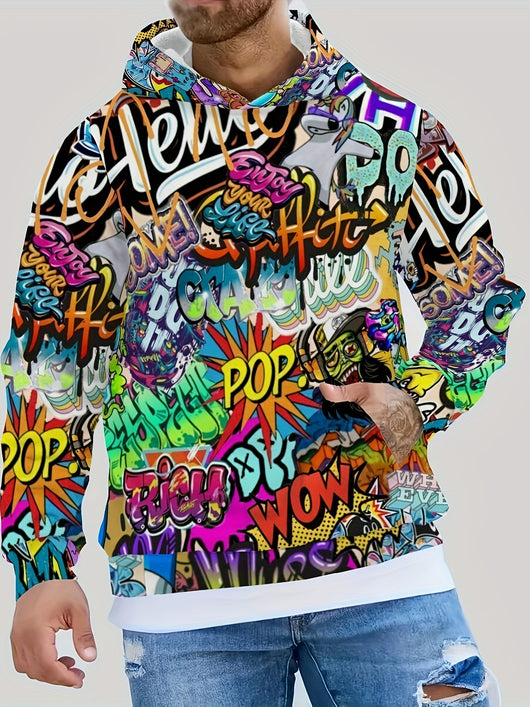 Sudadera con Capucha Casual Versátil para Hombre - Image 15