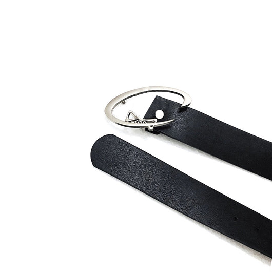 Cinturón de Cuero PU Negro con Hebilla Metálica - Versátil y Elegante - Image 8
