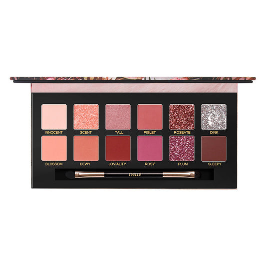 Paleta de Sombras de Ojos 12 Colores Diseño Animal Noble - Image 2