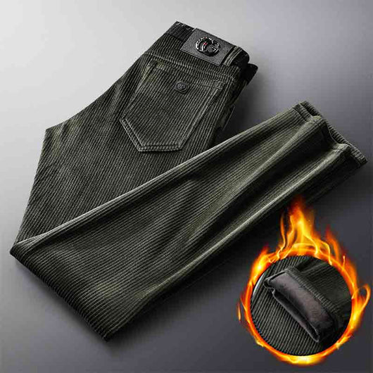 Pantalones de Pana Gruesa Winter Plus - Cómodo y Elegante para Clima Frío - Image 16