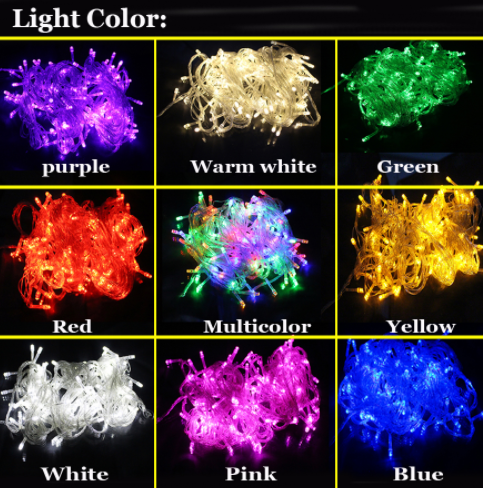 Guirnalda de Luces LED Multicolor Impermeables para Exteriores - Image 2