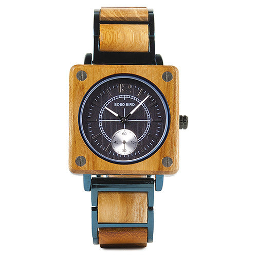 Reloj de Pareja Cuadrado Multifuncional de Cuarzo - Image 14