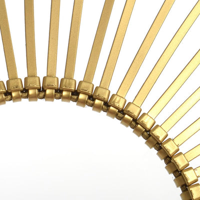 Diadema Gótica con Halo Dorado Exagerado - Image 4