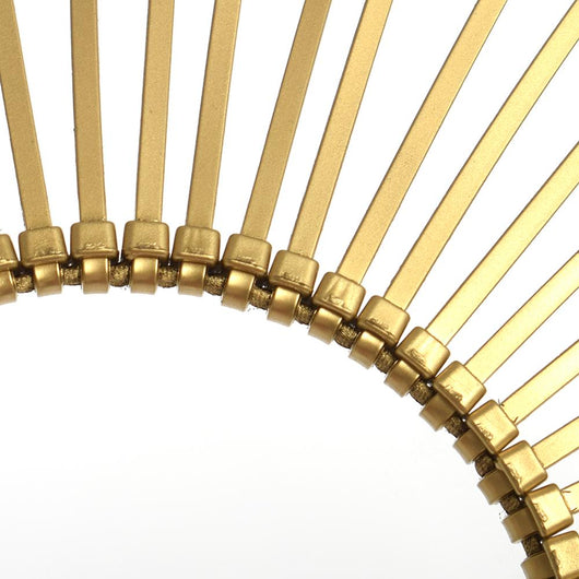 Diadema Gótica con Halo Dorado Exagerado - Image 4