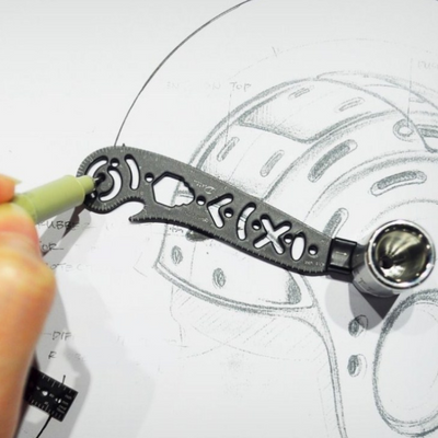Regla Multifunción para Dibujo y Diseño con Brújula Creativa - Image 4