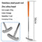 Orange Printed Grip 56 cm