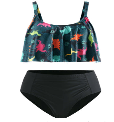 Bikini Deportivo Talle Grande con Cierre Frontal Ajustable - Image 4