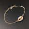 Pulsera de Aleación con Baño de Oro y Esmalte Degradado para Mujer