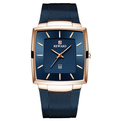 Reloj de Negocios para Hombre con Diseño Cuadrado - Image 7