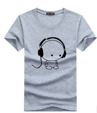 Camiseta Manga Corta Hombre Talla Grande Suelta Casual Verano - Image 4