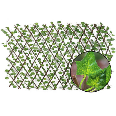 Valla de Privacidad con Hojas Artificiales Extensible para Jardín y Patio - Image 17