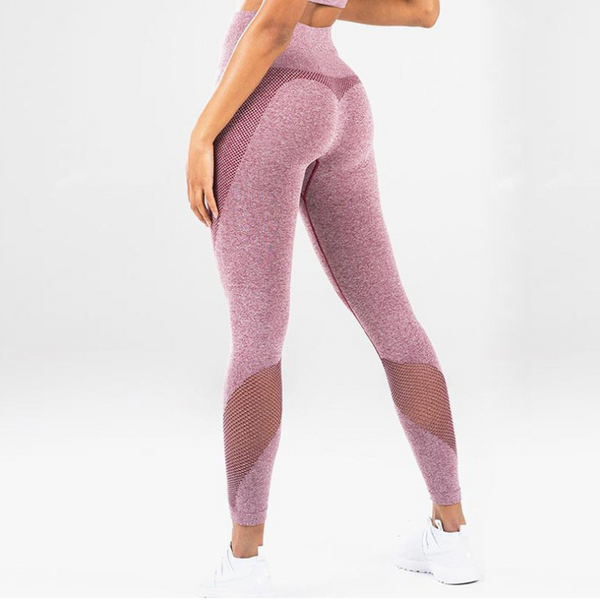 Leggins Deportivos Mesh con Diseño Realzador de Cadera