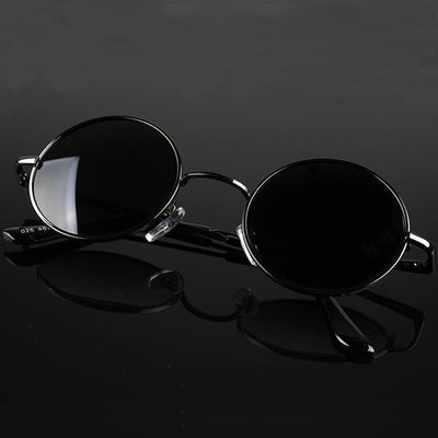 Gafas de Sol Retro Redondas con Estilo - Image 3
