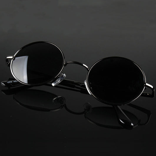 Gafas de Sol Retro Redondas con Estilo - Image 3