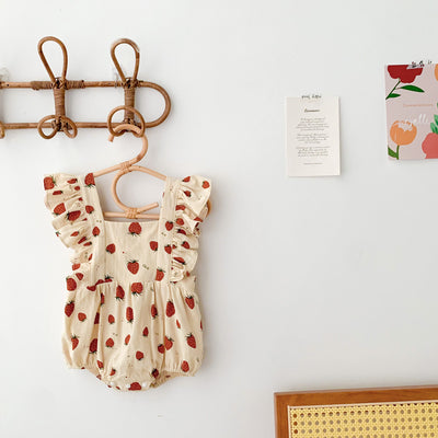Romper sin Mangas con Estampado de Fresas para Mujer - Image 15