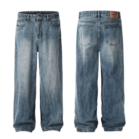 Jeans Americanos Holgados Azul Lavado - Image 5