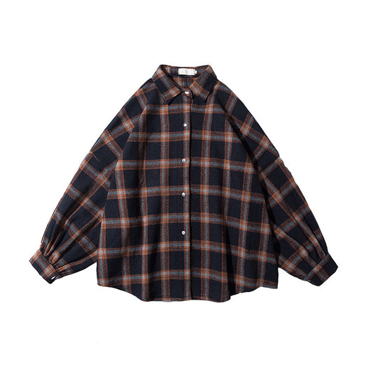Camisa Casual de Cuadros Manga Larga para Hombre - Image 2