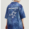 Camisa de Manga Corta con Degradado