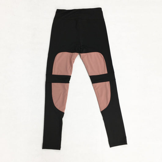 Pantalones de yoga para mujer con panel de malla - Image 23