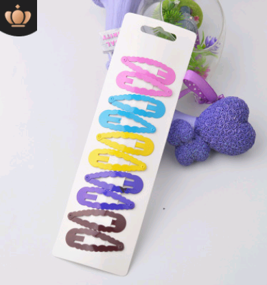 Clip para Cabello Infantil con Diseños Estrellas y Amor - 5 cm - Image 7