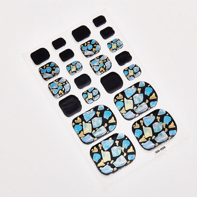 Adhesivos de Diseño para Uñas de Pies - Image 20