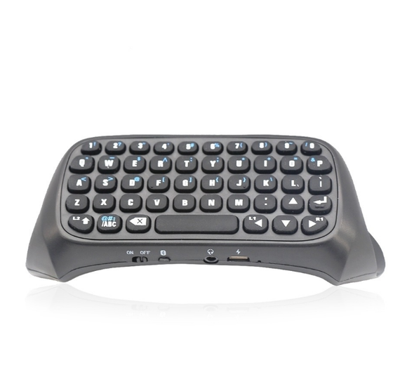 Control Inalámbrico Multifunción para PS4 con Teclado y Chat por Voz