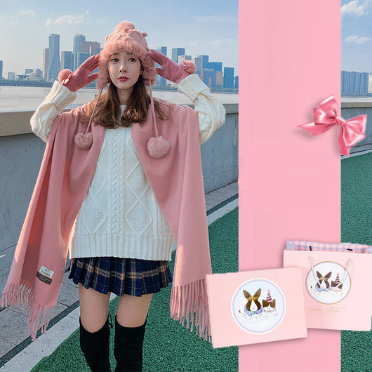 Set de Bufanda y Guantes para Invierno - Caja de Regalo Perfecta para Mujer - Image 16