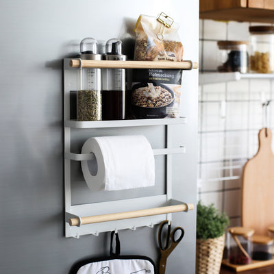 Organizador Magnético para Refrigerador de Pared - Soporte Multifunción - Image 2