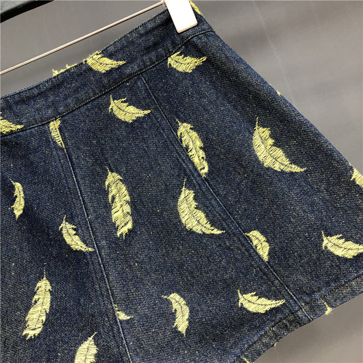 Shorts Vaqueros Ajustados de Cintura Alta para Mujer - Image 18