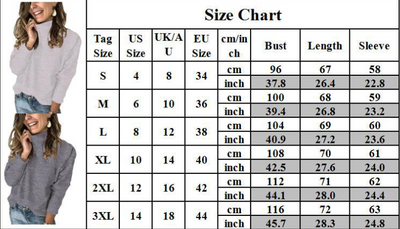 Suéter Cuello Alto Liso Europeo Premium - Image 10