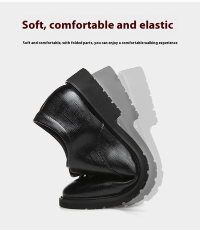 Zapatos Formales de Cuero Genuino para Hombre Talla Grande - Image 17