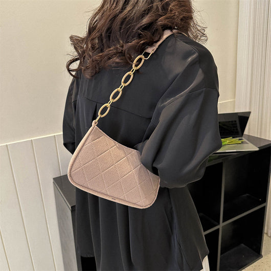 Bolso de Hombro Minimalista con Cadena Axilar - Image 7