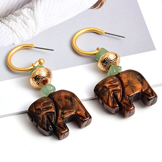 Aretes Elefante Estilo Europeo - Diseño Adorable y Elegante - Image 3