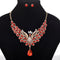Conjunto de Collar con Dije de Gota de Agua