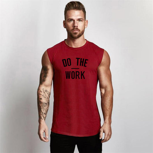 Musculosa Deportiva Estilo Europeo Americana con Estampado de Letras para Fitness - Image 9